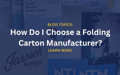 How Do I Choose a Folding Carton Manufacturer?